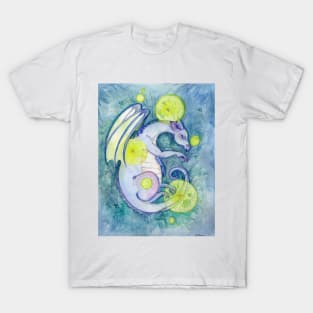 Sleeping Dragon in Clover T-Shirt